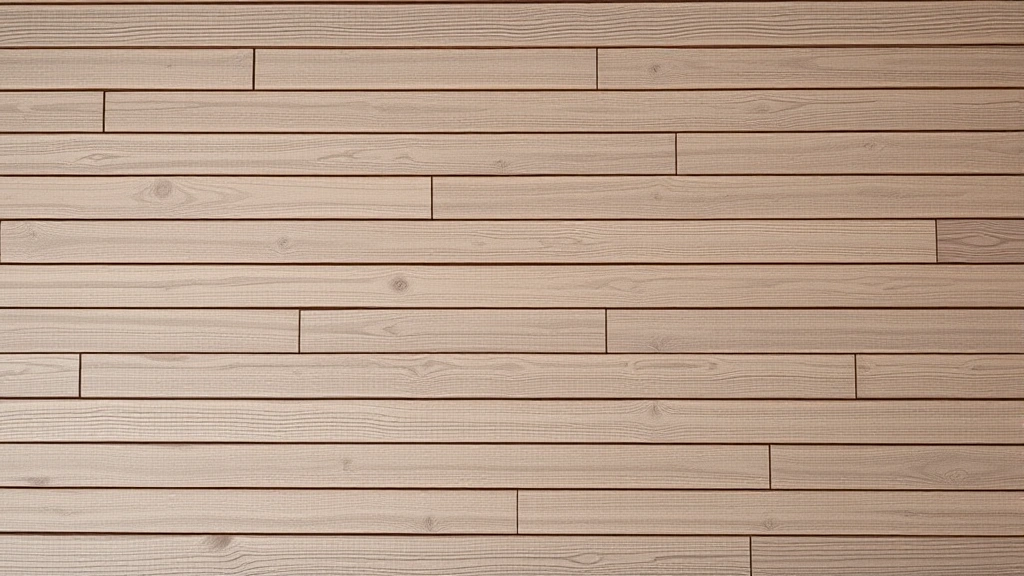 Overhead view of completed composite decking surface with consistent board spacing, showing installation pattern and clean fastening without visible screw heads